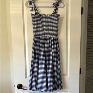 NWOT Elizabeth McKay Gingham sundress
